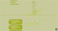 Desktop Screenshot of childrensfestival.com.au